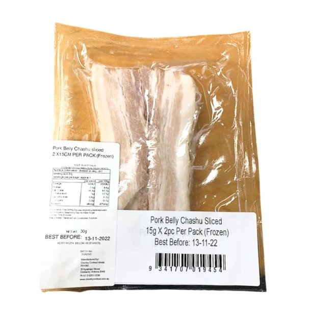 拉面叉烧五花肉片(冷冻)