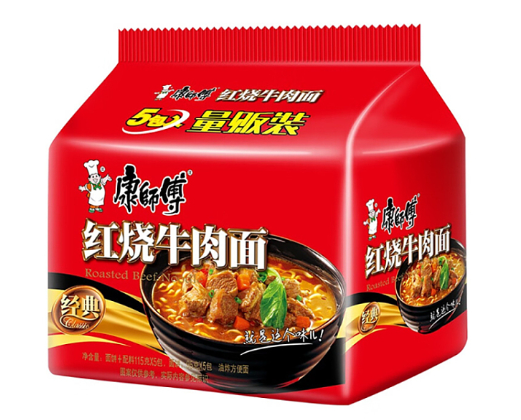 康师傅牛肉面 30包/箱