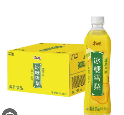 康师傅冰糖雪梨 15瓶/箱