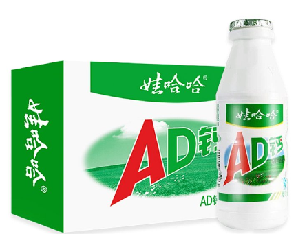 哇哈哈AD钙 220ml x 24瓶/箱