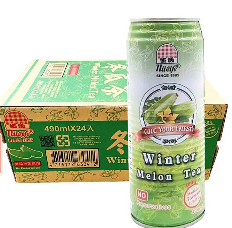 台湾冬瓜茶 475ml x24瓶/箱