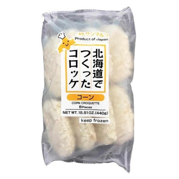 玉米可乐饼  440g/8pc (冻)
