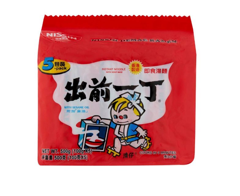 出前一丁 5包/500g (5种味道)