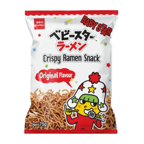 日本星脆面 75g/包 (4个味道)