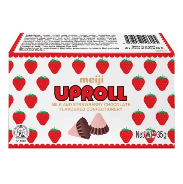 明治牛奶巧克力  草莓味 35g/盒