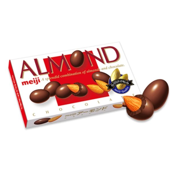 明治牛奶巧克力  烘烤坚果味 79g/盒