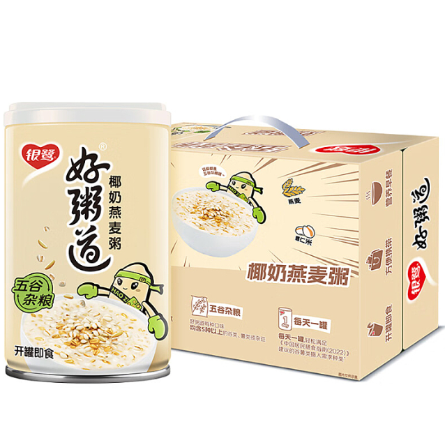 银鹭好粥道(4味) 280g x 12瓶/箱