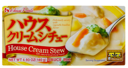 日本 House Food 奶油炖料块 (8块/140g/盒)