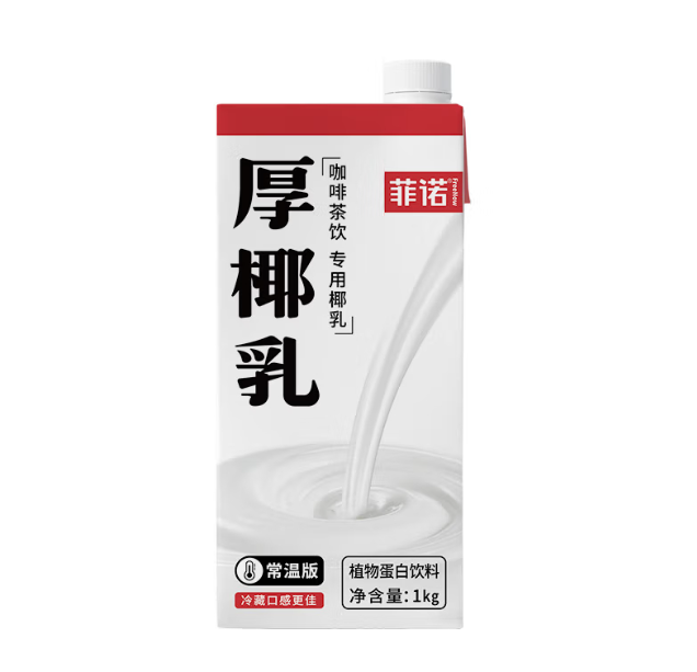 菲诺厚椰乳 1Lx 12罐/箱