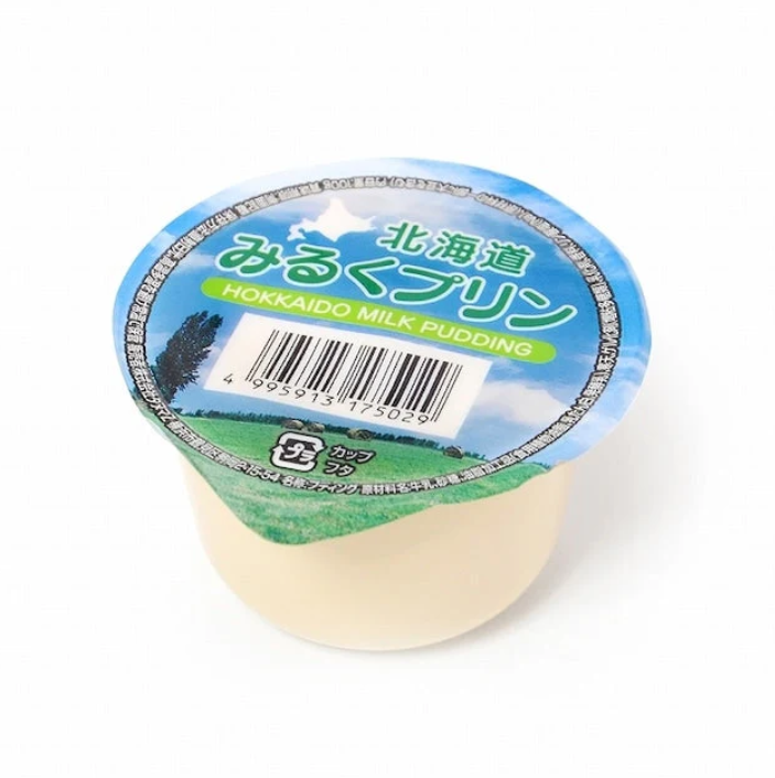 北海道牛乳布丁100g/杯