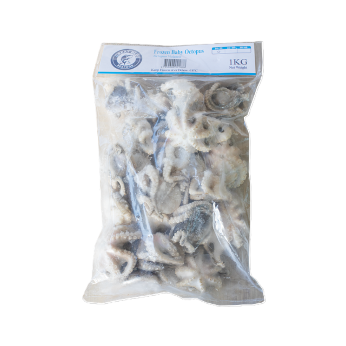 精选小章鱼(冻) 1kg /袋